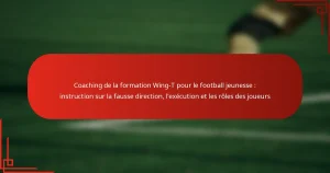 Coaching de la formation Wing-T pour le football jeunesse : instruction sur la fausse direction, l’exécution et les rôles des joueurs